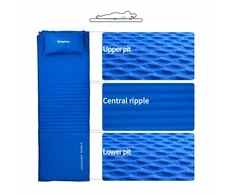 KINGCAMP Comfort vienvietis savaime išsipučiantis kilimėlis 198 cm