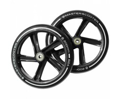 Klasikiniai paspirtuko ratai 200 mm MASTER su ABEC7 guoliais - 2 vnt.