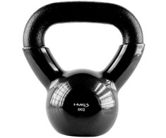 KNV06 Juodas KETUS KETTLEBELL VINILU DEngtas HMS