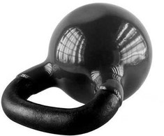 KNV06 Juodas KETUS KETTLEBELL VINILU DEngtas HMS