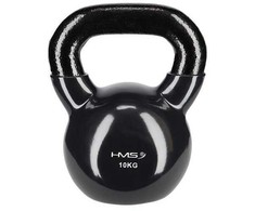 KNV10 Juodas KETUS KETTLEBELL VINILU DEngtas HMS