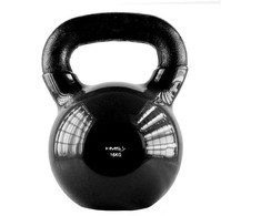 KNV16 Juodas KETUS KETTLEBELL VINILU DEngtas HMS