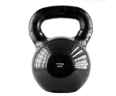 KNV24 Juodas KETUS KETTLEBELL VINILU DEngtas HMS