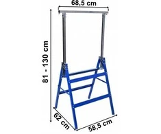 KOBYŁKA dirbtuvių stovas 130 cm - 2 vnt