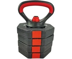 KOMPOZICINIS hantelis KETTLEBELL 10 KG (4X2.5KG) EB FIT