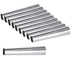 Konditerijos vamzdeliai, formelės, vamzdelių formelės, 10 vnt., 10 cm