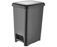 Konteineris su pedalu SLIM 25 L 270x362x468 mm