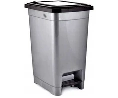 Konteineris su pedalu SLIM 40 L 424x310x548 mm