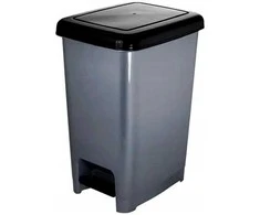 Konteineris su pedalu SLIM 60 L 490x356x632 mm