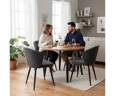 KROSBY velveto kėdė antracito spalvos