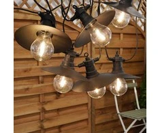 LED sodo girlianda 6 vnt 5,5 m