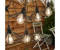 LED sodo girlianda 6 vnt 5,5 m