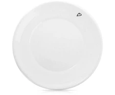 Lėkštė / lėkštė maža keraminė balta ŠIRDYS 12 cm