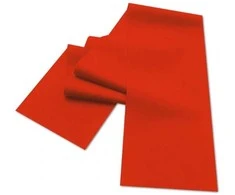Mankštos guma 120 x 15 x 0,5 mm - žalia