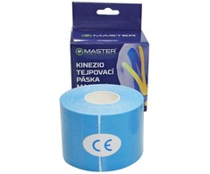 MASTER Kineziologijos juosta 5 cm x 5 m Mėlyna