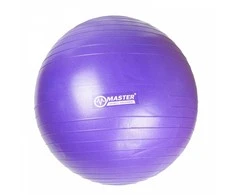 MASTER Super Ball gimnastikos kamuolys 55 cm su pompa
