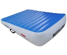 MASTERJUMP nuožulnus pripučiamas žaidimų čiužinys 120 x 90 x 10-30 cm