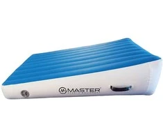 MASTERJUMP nuožulnus pripučiamas žaidimų čiužinys 120 x 90 x 10-30 cm