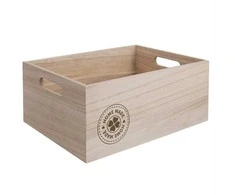 Medinė dėžė/konteineris daržovėms ir vaisiams laikyti 31X21X13 cm NAMŲ PAGAMINTA