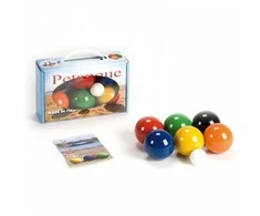 Mediniai žaidimo kamuoliukai 6 vnt. - Boule, Boule, Petanque LONDERO 75 mm