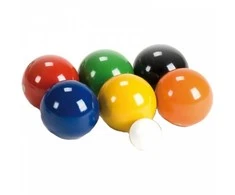 Mediniai žaidimo kamuoliukai 6 vnt. - Boule, Boule, Petanque LONDERO 75 mm