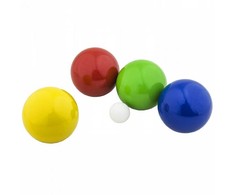 Mediniai žaidimo kamuoliukai 8 vnt - Boule, Boule, Petanque LONDERO 100 mm lagamine