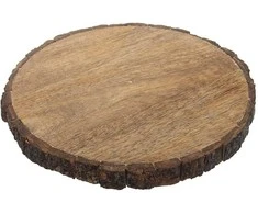Medinis padėkliukas, stovas, medinis diskas, serviravimo lenta, medžio griežinėlis, 30 cm