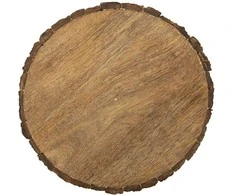 Medinis padėkliukas, stovas, medinis diskas, serviravimo lenta, medžio griežinėlis, 30 cm