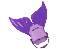 Mermaid Tail Fin Monofin MASTER Mermaid Violetinė