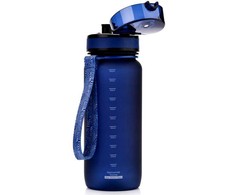 „Meteor“ 650 ml tamsiai mėlynas sportinis butelis