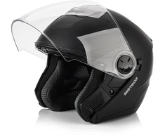 „Meteor Hekato L“ motociklo šalmas, 59–60 cm, juodas