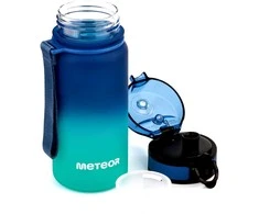 Gertuvė „Meteor“ sportinis butelis, 350 ml, mėlyna/turkio spalvos