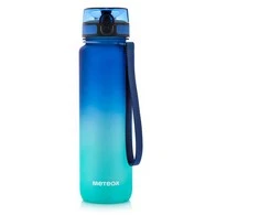 Gertuvė Meteor sportinis buteliukas 1000 ml mėlynos/turkio spalvos