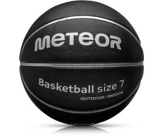 METEOR TRAINING BALL CELLULAR #7 juoda/sidabrinė
