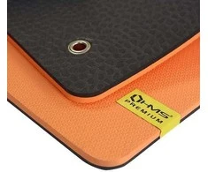 MFK01 ORANŽINĖ-Juodas KLUBINIS KILIMAS SU KIAUGŲ HMS PREMIUM