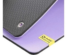MFK07 VIOLETINĖS-JUODOS KLUBINĖS KILĖLIS SU KIUGĖMIS 120*60CM EVA 15MM HMS PREMIUM