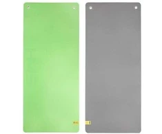 MFK08 Žalias-Juodas CLUB FITNESS KILIMAS SU KIUGĖMIS 140*60CM EVA 15MM HMS PREMIUM