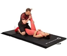 MGS01 SULANKSTAMAS GIMNASTINIS ČIUŽINIS 2400x1200 MM Juodas HMS PREMIUM
