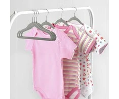Mini Girl aksominė kabykla, rinkinyje 30 vnt
