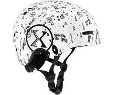 MT311 Baltas ŠALMAS L (58-61CM) NILS EXTREME