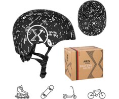 MT311 Juodas ŠALMAS L (58-61CM) NILS EXTREME