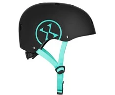 MTW001-1 ŠALMAS Juodas IR MĖLYNAS DYDŽIO. S(52-56CM) NILS EXTREME