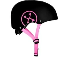 MTW001-1 ŠALMAS Juodas IR RAUŽAS DYDIS. L(58-61CM) NILS EXTREME