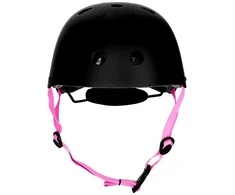 MTW001-1 ŠALMAS Juodas IR RAUŽAS DYDIS. XS (48-52cm) NILS EXTREME