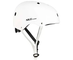 MTW001 Baltas DYDIS. M(55-58CM) NILS EXTREME šalmas