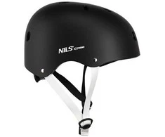 MTW001 Juodas DYDIS. M(55-58CM) NILS EXTREME šalmas