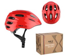 MTW01 LED ŠALMAS RAUDONAS DYDIS. S (44-50 cm) NILS EXTREME