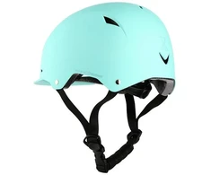 MTW02 ŠVIESIAI MĖLYNAS DYDIS. XS (48-54cm) NILS EXTREME šalmas