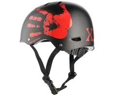 MTW03 Juodas DYDIS. M (52-59 cm) NILS EXTREME šalmas