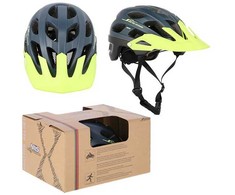 MTW208 NAVY MĖLYNA-ŽALIA DYDIS. L (55-61cm) NILS EXTREME šalmas